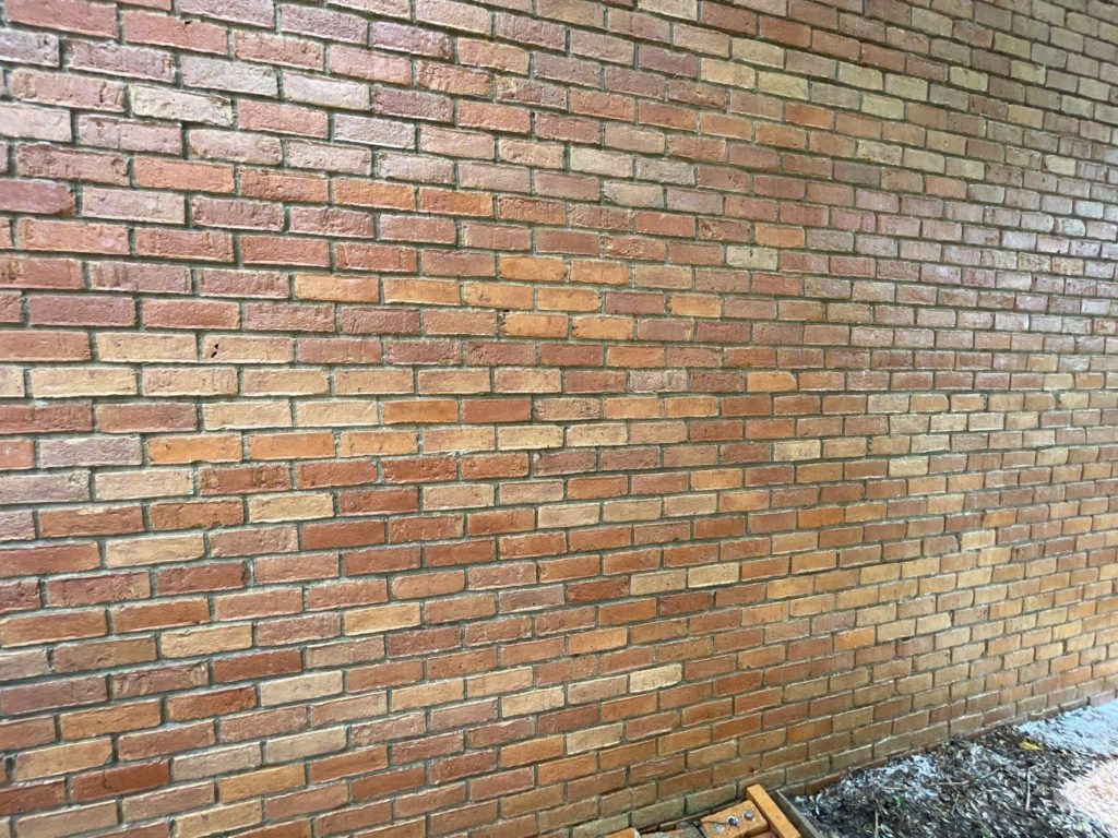 Bricks Pressure washing